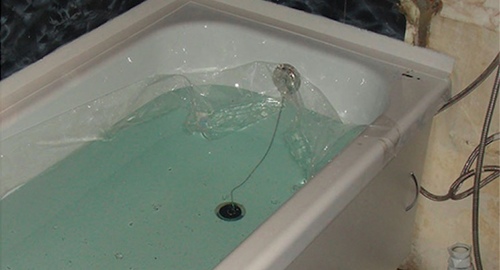 Установкой акрилового вкладыша | Поварово